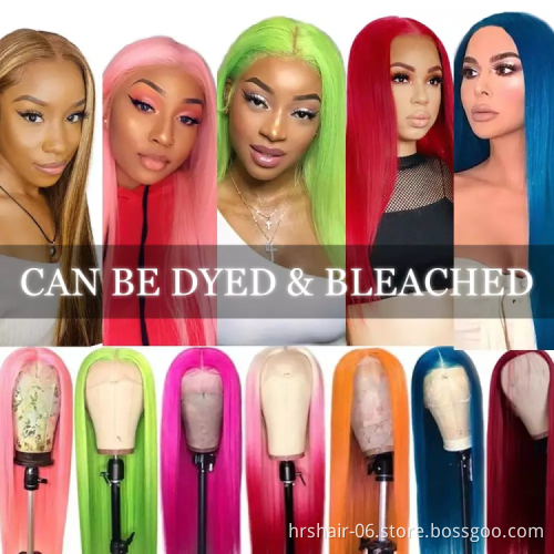 Wholesale Brazilian Hair HD Lace Front Wig,Virgin Cuticle Aligned Human Hair Full Lace Wig,13x6 Lace Frontal Wig For Black Women